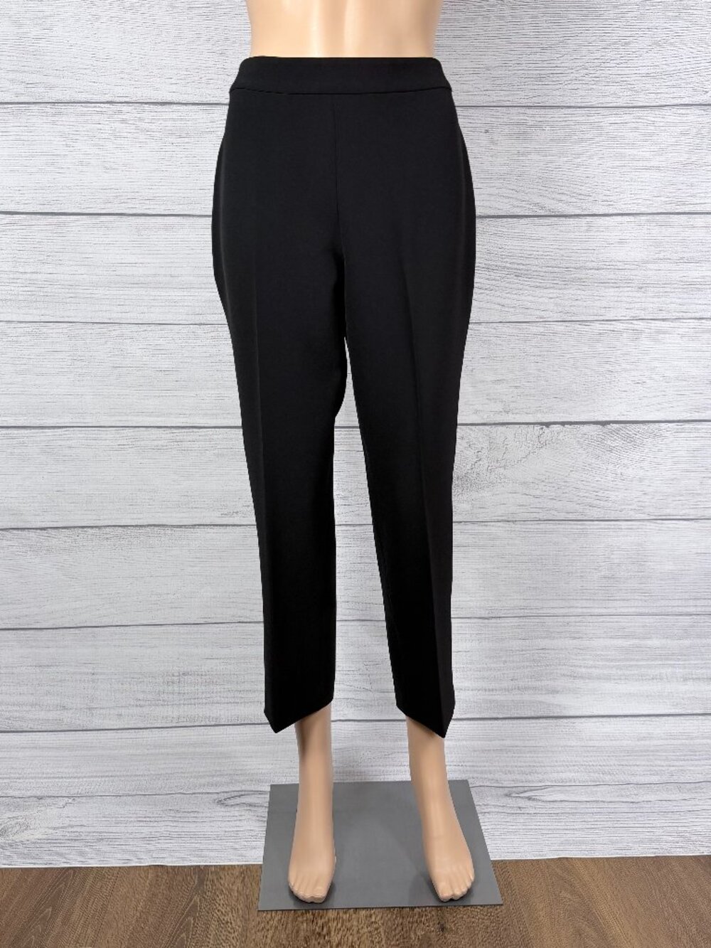 🖤 Kate Spade New York Black High Rise Side Zip Ankle Trousers Approx Size 8